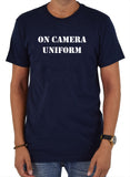 Camiseta uniforme en cámara