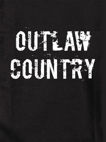 OUTLAW COUNTRY Kids T-Shirt