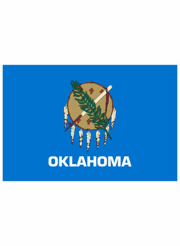 Oklahoma State Flag Kids T-Shirt