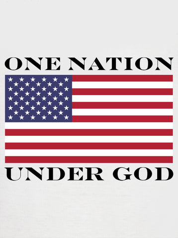 Una nación bajo Dios Camiseta para niños