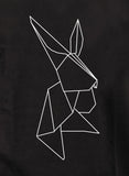 Camiseta conejito de origami