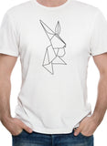 Camiseta conejito de origami