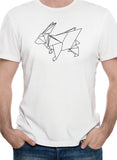 Camiseta Origami Conejo