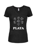 PLAYA T-Shirt Col V Juniors