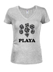 PLAYA T-Shirt Col V Juniors