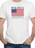 T-shirt POLITIQUE ruinant les relations et les dîners de Noël
