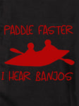 T-shirt Pagayez plus vite, j'entends des banjos