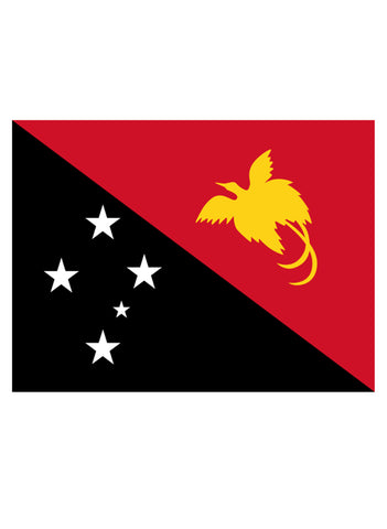 T-shirt Drapeau de Papouasie-Nouvelle-Guinée