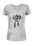 Party Robot Juniors Camiseta con cuello en V