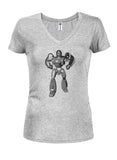 Party Robot Juniors Camiseta con cuello en V