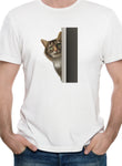 Peeking Cat T-Shirt