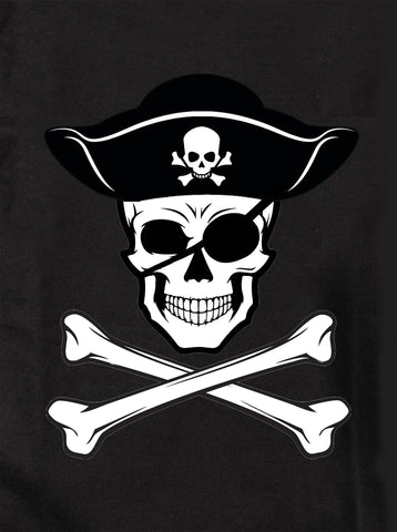 Pirata Jolly Roger Camiseta para niños