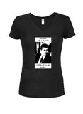 Président John F. Kennedy Juniors T-shirt à col en V