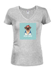 Pug Life Juniors V Neck T-Shirt