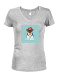 Pug Life Juniors V Neck T-Shirt