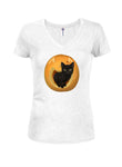 T-shirt Chat Citrouille