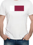 T-shirt drapeau qatari
