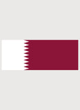 T-shirt drapeau qatari