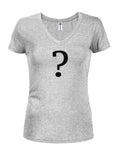 Question Mark T-shirt à col en V pour juniors