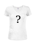 Question Mark T-shirt à col en V pour juniors