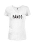 RANDO Juniors V Neck T-Shirt