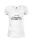 C://DOS C://DOS/RUN RUN/DOS/RUN T-shirt col V junior