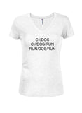 C://DOS C://DOS/RUN RUN/DOS/RUN T-shirt col V junior