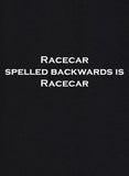 T-shirt Racecar épelé à l'envers est Racecar