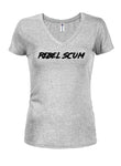 Rebel Scum Juniors V Neck T-Shirt