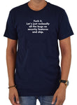 Reclassify the bugs as security features and ship T-Shirt