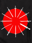 Red Circle of Swords Kids T-Shirt