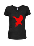 T-shirt à col en V Red Eagle Juniors