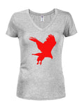 Red Eagle Juniors V Neck T-Shirt