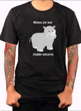 T-shirt Les rhinocéros ne sont que des licornes potelées