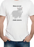 Rhinos are just chubby unicorns T-Shirt