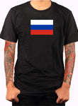 Camiseta bandera rusa