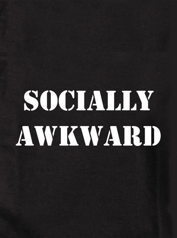 SOCIALLY AWKWARD Kids T-Shirt