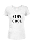 STAY COOL T-shirt à col en V pour juniors