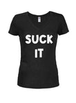 SUCK IT T-shirt à col en V pour juniors