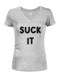 SUCK IT T-shirt à col en V pour juniors