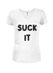 SUCK IT T-shirt à col en V pour juniors