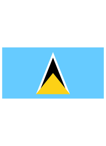 Saint Lucian Flag Kids T-Shirt