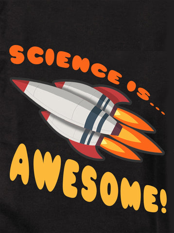 Science is Awesome Kids T-Shirt
