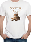 Gato Scottish Fold Camiseta para niños