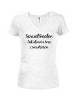Guérisseur sexuel Renseignez-vous sur un T-shirt de consultation gratuite