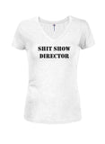 Shit Show Director Juniors V Neck T-Shirt