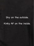 Shy on the Outside Kids T-Shirt