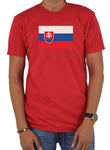 Camiseta bandera eslovaca