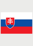Camiseta bandera eslovaca