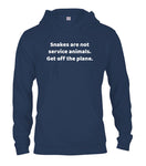 Snakes are not Service Animals.  Get off the Plane T-Shirt